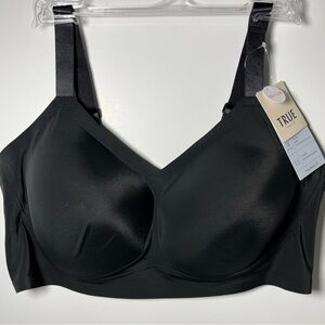 True&Co. Super Soft&Silky Lasercut TechSealed Removable Pads No Lines Bra DD+Cup